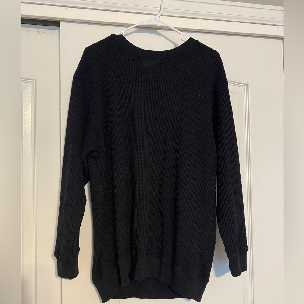 Aerie waffle print sweatshirt